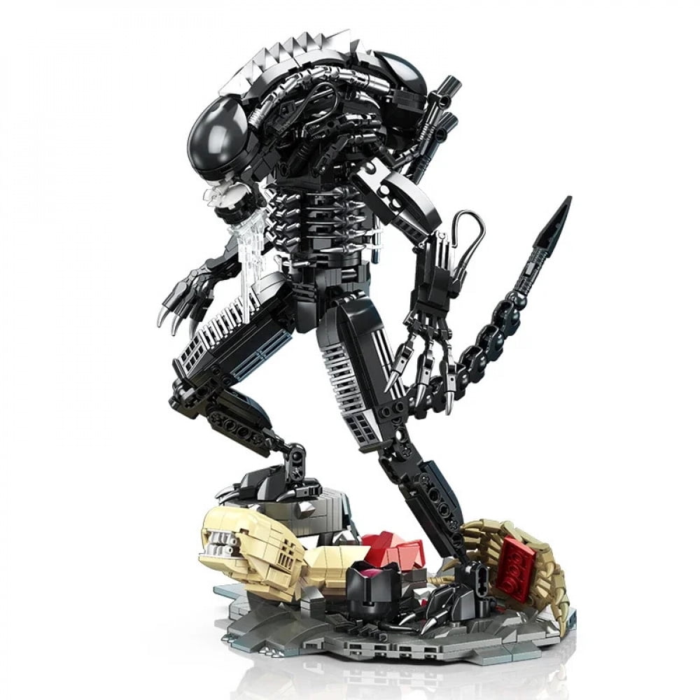 882PCS Alien Monster Building Blocks Classic Movie Robot Assemble Model ...