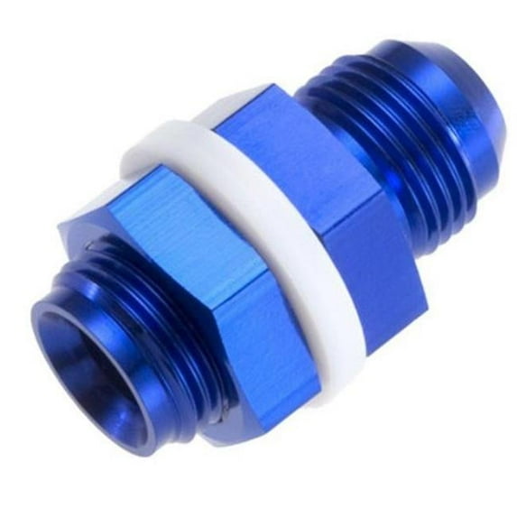 8832081 8832 Series Bulkhead Adapter with 2 Tefflon Washers & Inside Flow Chamfer