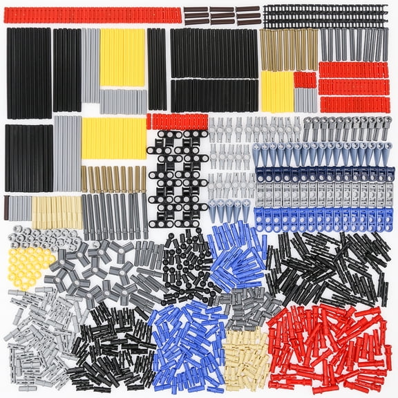 884 Pieces Axle Chain Link Connectors Bricks Sets Compatible with Main Brand Technic-Parts
