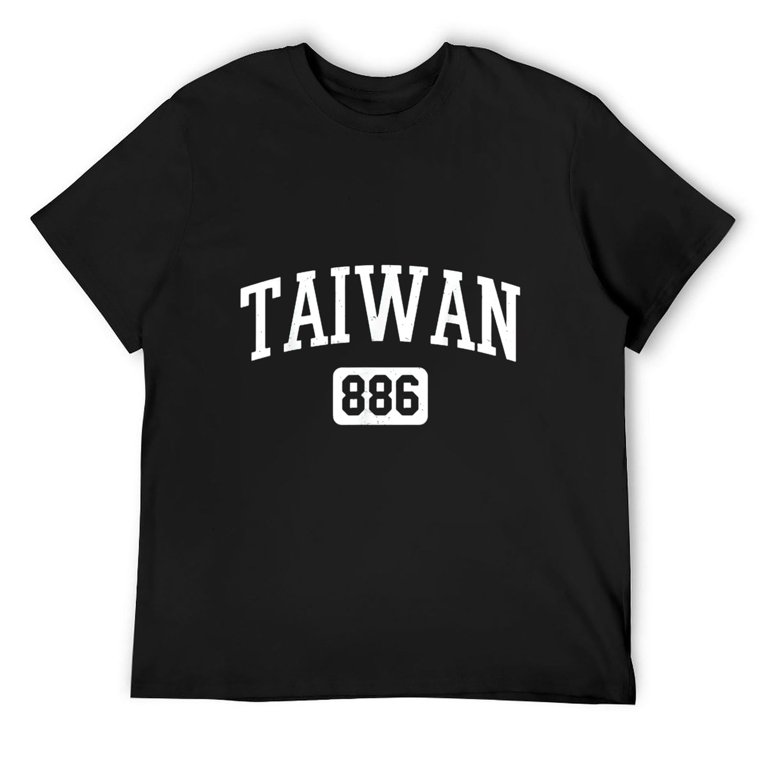 886 Country Area Code Pride Taiwan Taiwanese T-Shirt Black Large