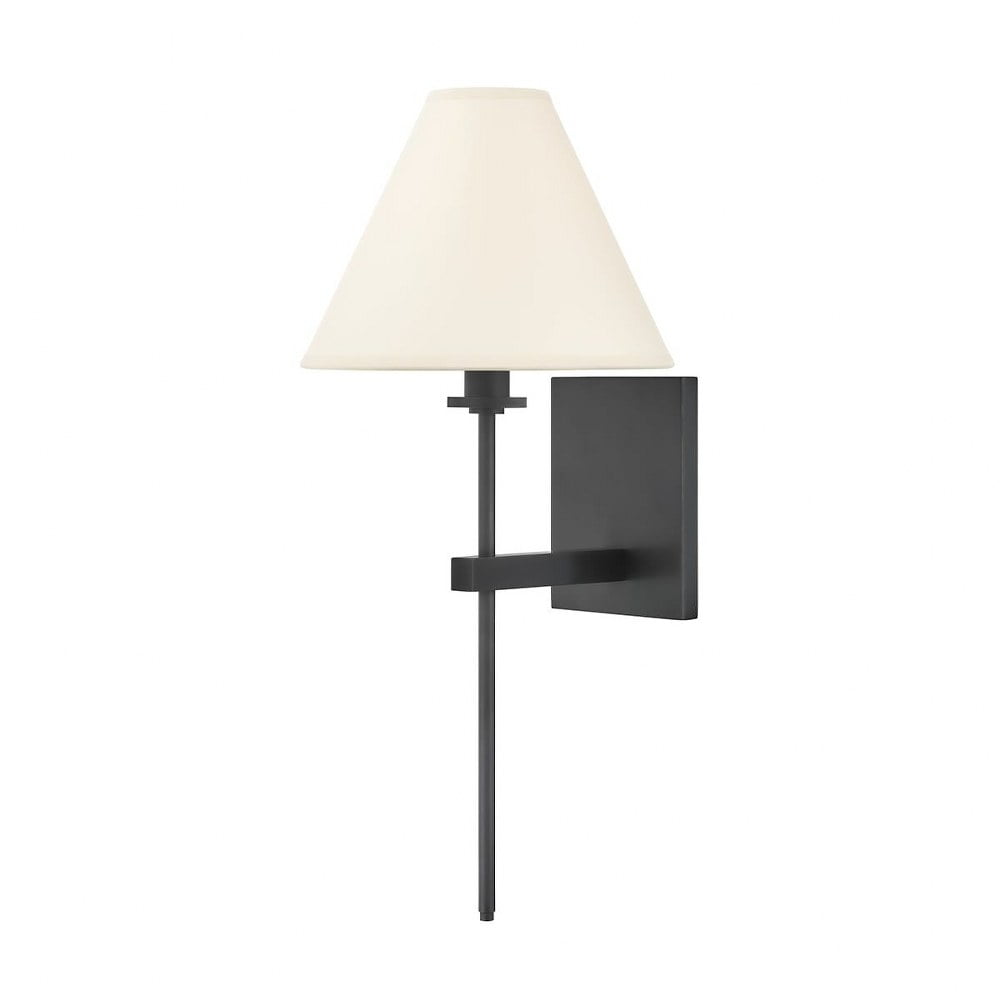 Graham Old Bronze Direct Wired & Plug-In 1-Light Dimmable Sconce