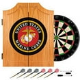thumbnail image 1 of Trademark Poker United States Marine Corps Wood Dart Cabinet Set, 1 of 3