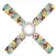 thumbnail image 1 of 888 Cool Fans F42-0001033 42 in. Disney Princesses Classic 4-Blades Ceiling Fan with Schoolhouse Lamp, 1 of 1