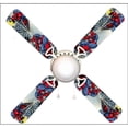 thumbnail image 1 of 888 Cool Fans F42-0001106 42 in. Spiderman Superhero 4-Blades Ceiling Fan with Schoolhouse Lamp, 1 of 1