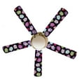 thumbnail image 1 of 888 Cool Fans F52-0001084 52 in. Owl Fest 5-Blades White Ceiling Fan with Lamp, 1 of 1