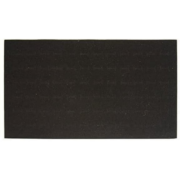 888 Display Grey Jewelry Foams Ring Foam Display Insert Liner 72 Ring Slot Foams 14 1/8" x 7 5/8" x 5/8"