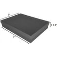 thumbnail image 1 of 888 Display - Pack of 6 Boxes of 7" x 5" x 1 1/4" H Matte Black Kraft Cotton Filled Jewelry Boxes, 1 of 2