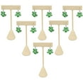 thumbnail image 1 of 888 Display USA - 6 Pcs 4.75" Beige Linen Earring T Stand Showcase Displays, 1 of 2