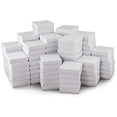 thumbnail image 1 of 888 Display USA, Inc - 100 Qty Glossy White Cotton Filled Boxes - 3 1/4" x 2 1/4" x 1" - for Gifts/Merchandise/Jewelry/All Occasions, 1 of 2