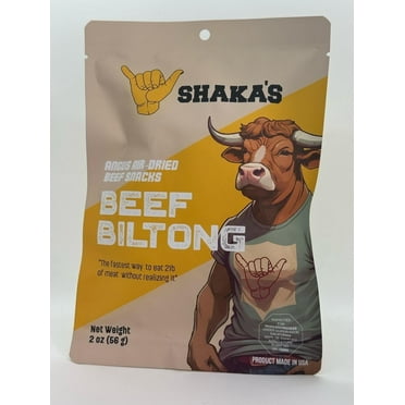 SHAKA'S Angus Air Dried Beef Snacks Biltong