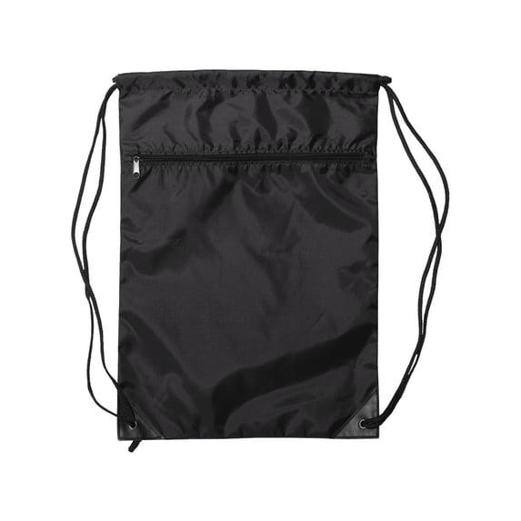 8888 Denier Nylon Zippered Drawstring Backpack