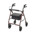 thumbnail image 1 of 88903801 Red Red 4 Wheel Rollator, 1 of 1