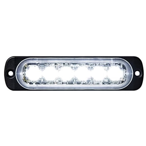 8891901 4.37 in. 6-LED Clear Strobe Light