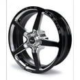 thumbnail image 1 of 88B-1806N-GM 18 x 6 in. Aluminium Star Front & Rear Wheel, 1 of 1