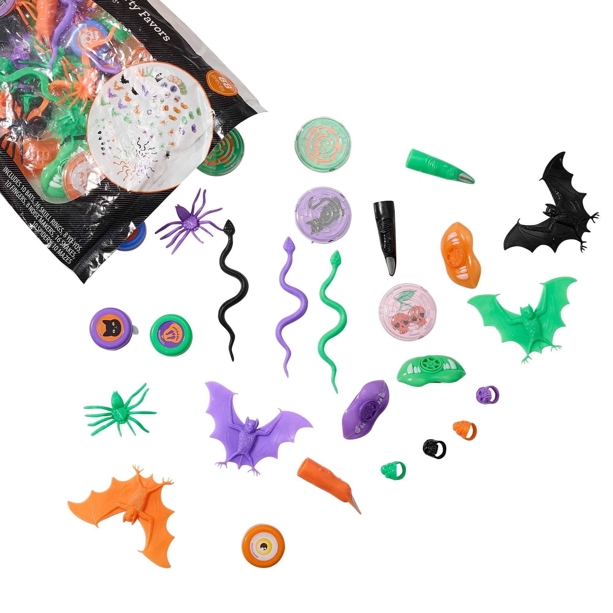 Assorted Party Favors, 88 Pieces, Halloween by Way To Celebrate