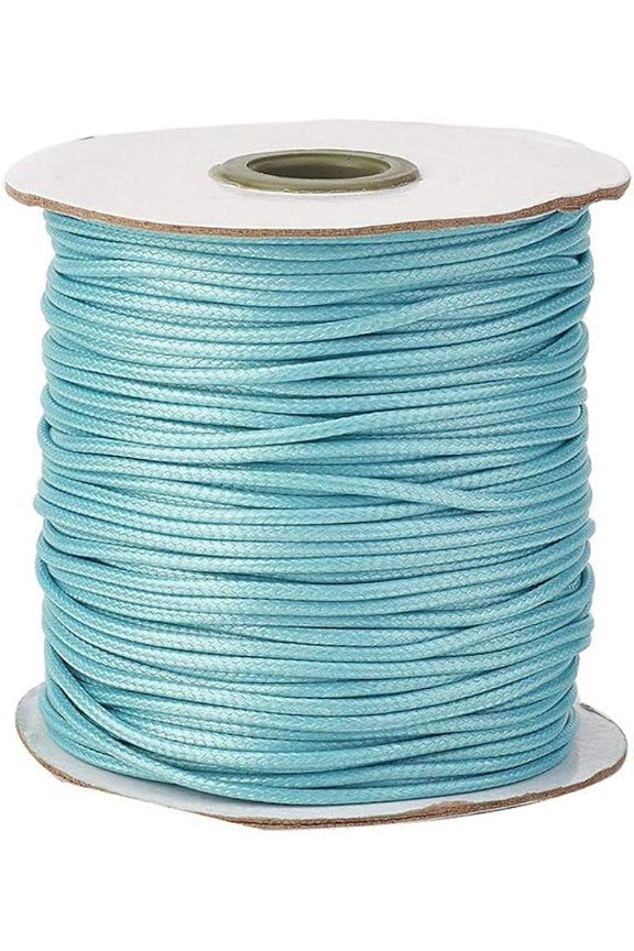 88Yards Korean Waxed Polyester Cord 1mm Macrame Craft DIY Thread Rattail Beading String