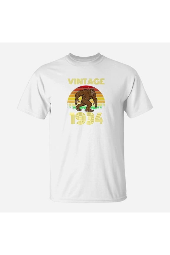 88th Birthday Bigfoot 88 Years Old TShirt