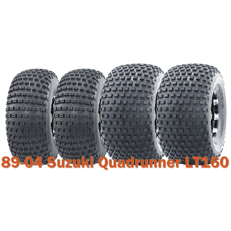 Wanda ATV Tires Full Set for 89-04 Suzuki Quadrunner LT160
