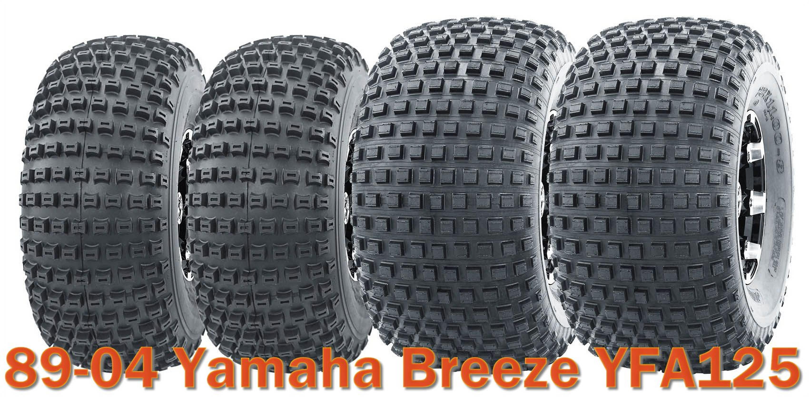 Yamaha 89-04 Breeze YFA125 Full Set ATV Tires 20x7-8 & 22x11-8 4PR