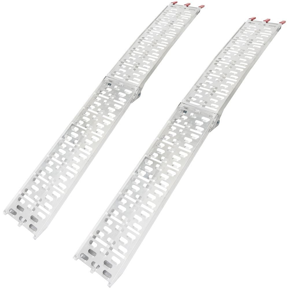 89.25in Portable Folding Lawn Mower & Garden Tractor Loading Ramps for ...