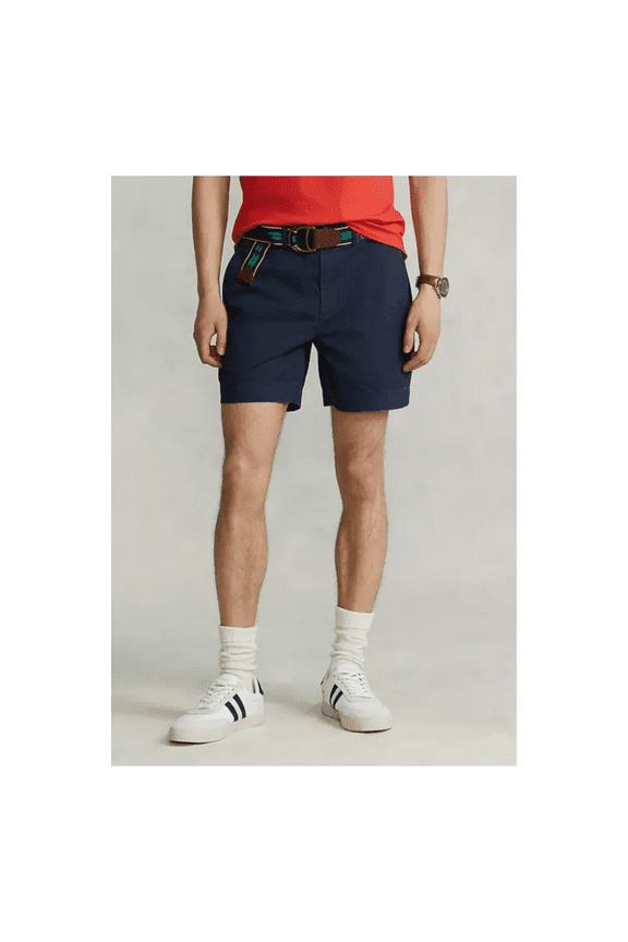$89.5 Polo Ralph Lauren Men's, Classic Fit 6 Chino Short, Ink, 36