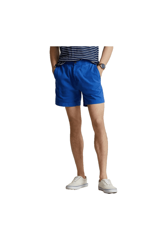 $89.50 Polo Ralph Lauren Men's, 5 Prepster Elastic Waist Shorts, Royal Blue, M
