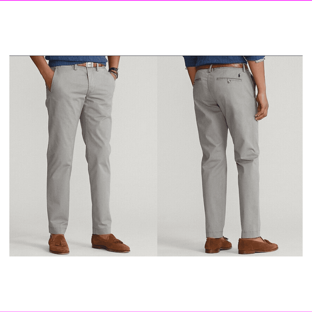 Polo Ralph Lauren Orange Flat-Front Dress Pants Pants for Men | Mercari