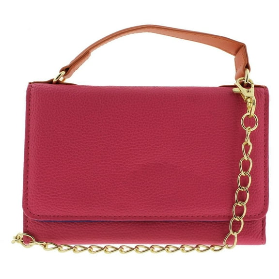 $89 Giani Bernini Womens Softy Leather Wallet Crossbody Handbag