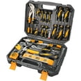 89-Piece Tool Set Household Tool Kit, Hammer, Screwdrivers, Drill Bits ...