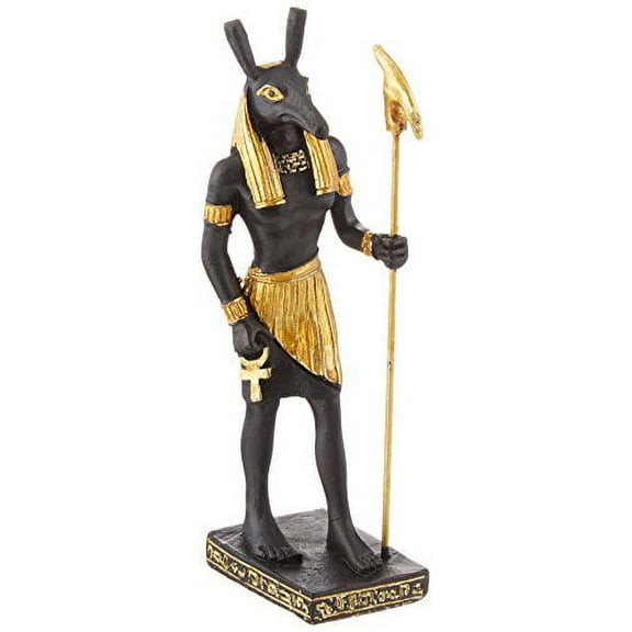 8903 Small Seth Egyptian Mystical Character Statue Figurine, 3.5"