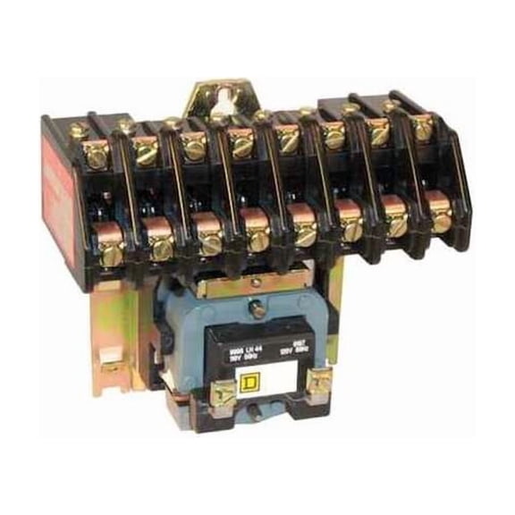 Square D 277VAC Electrically Held Lighting Contactor 8P 30A 8903LO80V04