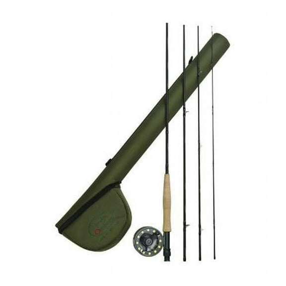Adamsbuilt Fly Fishing Rod & Reel Combo kit  9' MMH 5 with case
