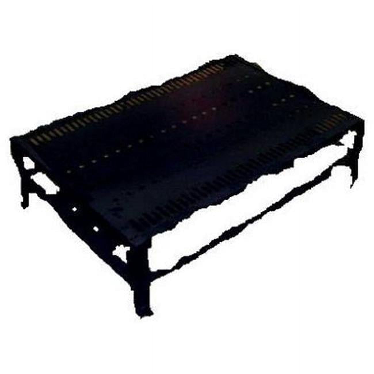 Black Powder Coated Steel Shepard Hook Display Rack