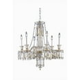 thumbnail image 1 of 8906D27SGT-GT-EC 27 Dia. x 26 H in. Majestic Collection Hanging Fixture - Golden Teak Finish, Elegant Cut, 1 of 1