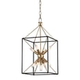 thumbnail image 1 of 8912-AGB-Hudson Valley Lighting-Glendale - Nine Light Pendant-Aged Brass Finish    -Traditional Installation, 1 of 7