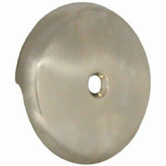 89235A Single Hole Brushed Nickel Tub Overflow Plate