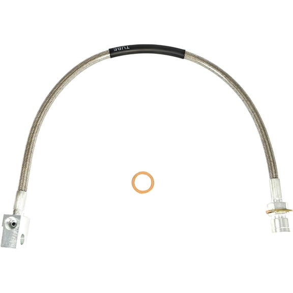 89335S Rear Extended Stainless Steel Brake Line Compatible with Chevrolet C20 K10 K20 Pickup Suburban K5 Blazer Compatible with GMC C15 C25 K15 K25 Jimmy Suburban 1971-1991 Pickup Truck SUV