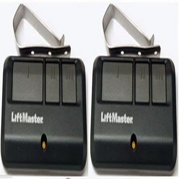 893LM 2-Pack LiftMaster 3 Button Remote Garage Gate Security+ 2.0 myQ 953ESTD