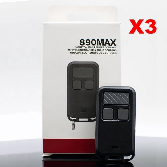 893MAX Universal for 370LM 371LM 372LM 373LM 893LM 971LM 953ESTD 81LM 82LM 83LM 890MAX 850CB Garage Door Opener Remote Control
