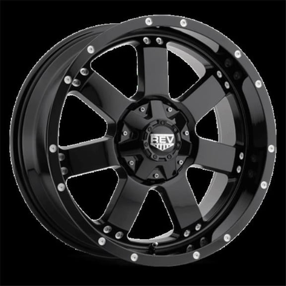 895M790321 17 x 9 in. 5 x 127 & 5 x 139.7 Bolt Pattern -12 mm Offset REV Wheel
