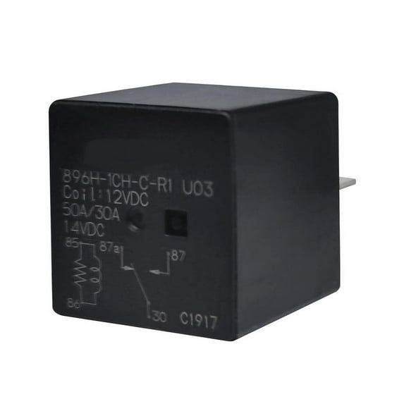 896H-1AH-D-R1 M56 12VDC 50A Accessory Power Relay in 4Pins with Quick Connect SPNO