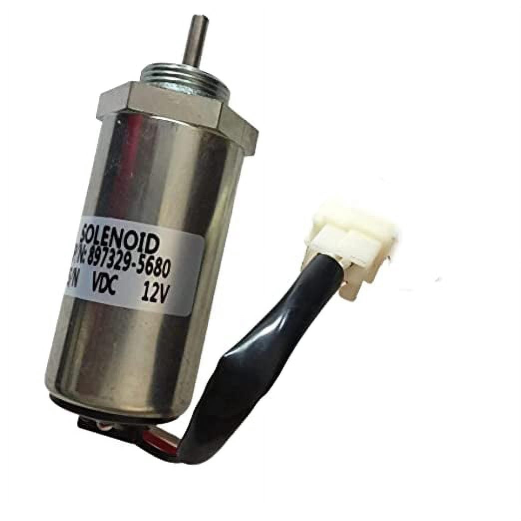 897329-5680 Fuel Shut off Solenoid FIT Isuzu 3LD1 3LD2 4LE1 3LB1 4LB2 4le2 sk75