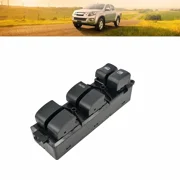 8974174690 Master Power Window Regulator Controller Switch Button Fit for Isuzu D-Max Dmax Pickup 2012-2019, 12 Pins on Left Hand Drive for 4-Door