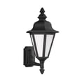 thumbnail image 1 of 89824EN3-12-Generation Lighting-Sea Gull Lighting-Brentwood-100W One Light Outdoor Medium Wall Lantern in Traditional Style-10.25 Inch wide by 19.75, 1 of 2