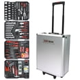 thumbnail image 1 of 899-Piece Home Repair Tool Set with Rolling Toolbox, 4-Tier Hand Tool Kit with Lockable Storage Case for Maintenance, Garden, Homeowner, Handyman, 1 of 21