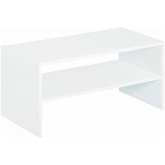 #8993 Stackable 24in. Wide Horizontal Organizer, White