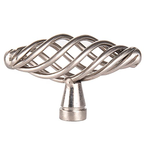 899SN-25 Satin Nickel Bird Cage Cabinet Knob 3" 76mm ( Pack of 25)