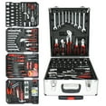 thumbnail image 1 of 899pcs Home Repair Tool Set Kit, Toolbox Storage Case with 4 Drawers, General Household Tool Kit with Rolling Tool Box, Tool Set Kit for Maintenance, Garden, Homeowner, Handyman -Silver, 1 of 9
