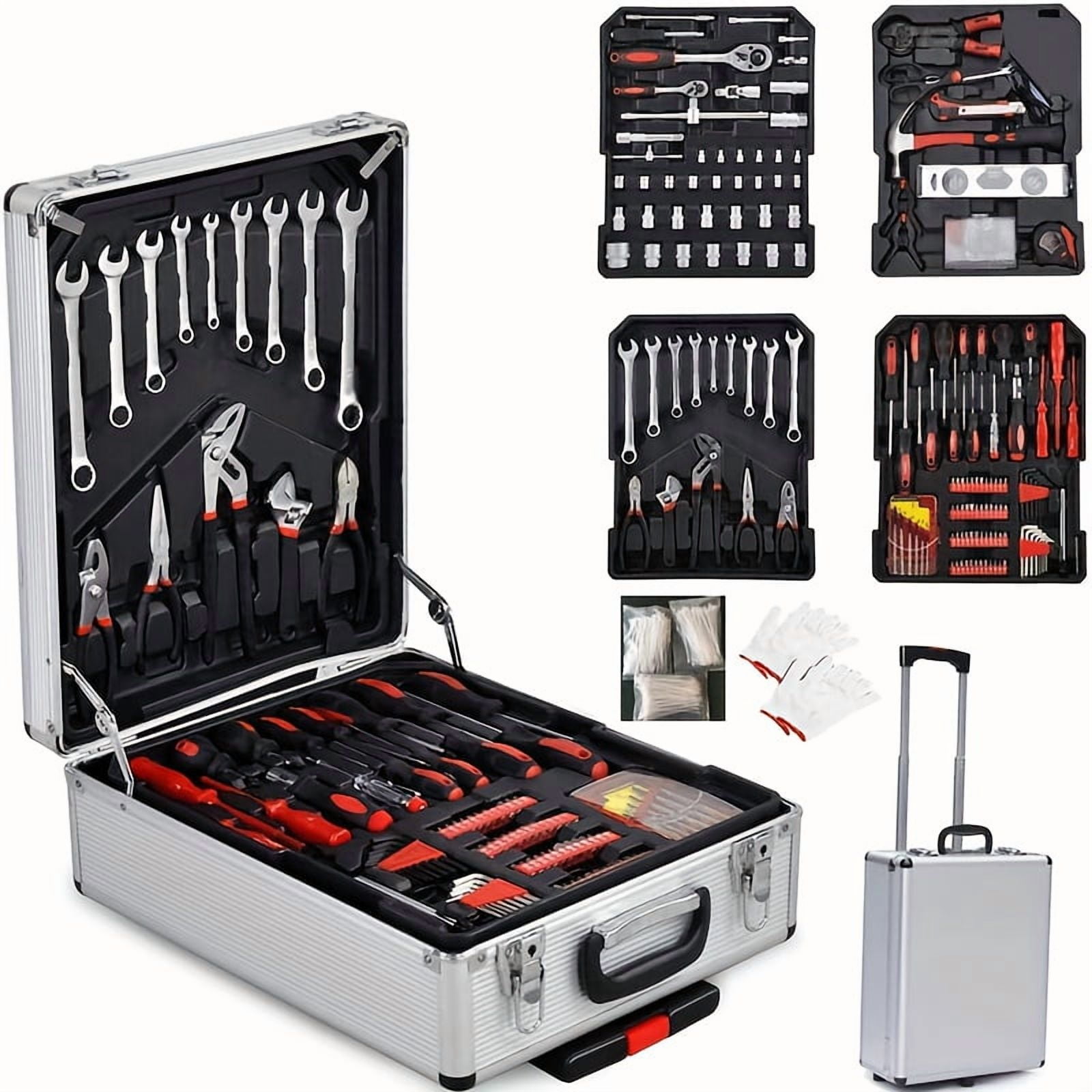 899pcs Ultimate Tool Set - Comprehensive Home & Auto Repair Kit with ...