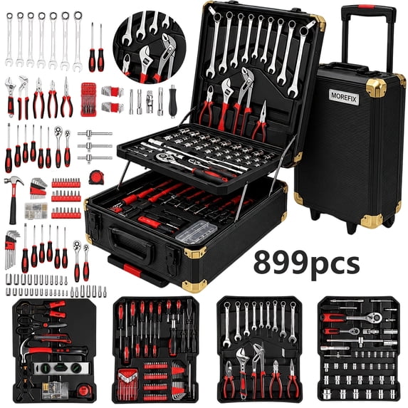 899pcs-socket set-Black